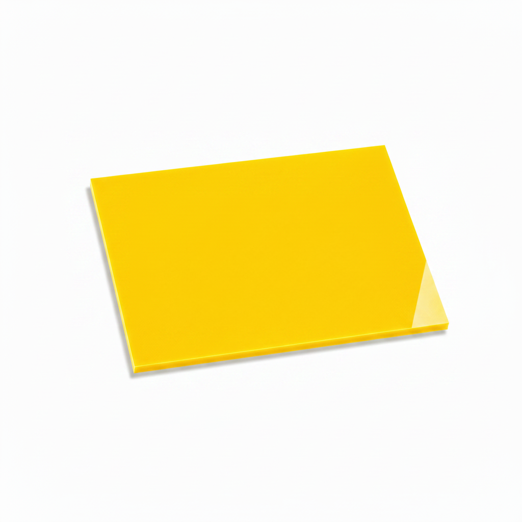 Plexiglass / Acrilico / metacrilato colato Giallo 3mm