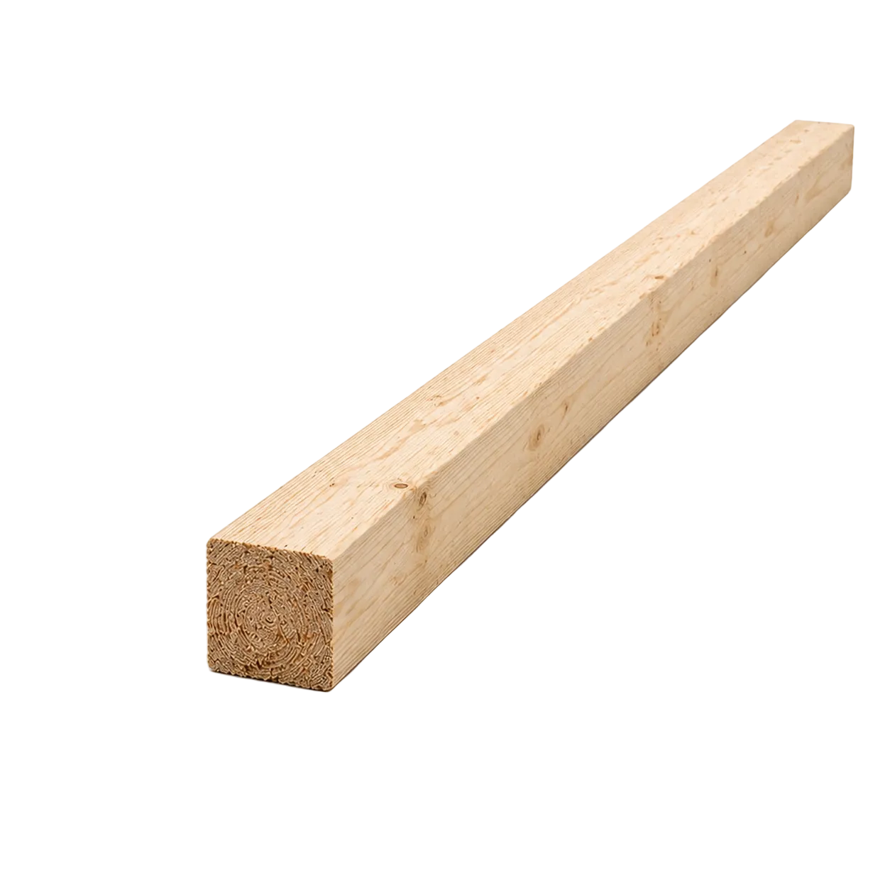 Morali Abete Grezzi / non piallati 38 x 38 mm – Ideali per Strutture | Taglio personalizzato