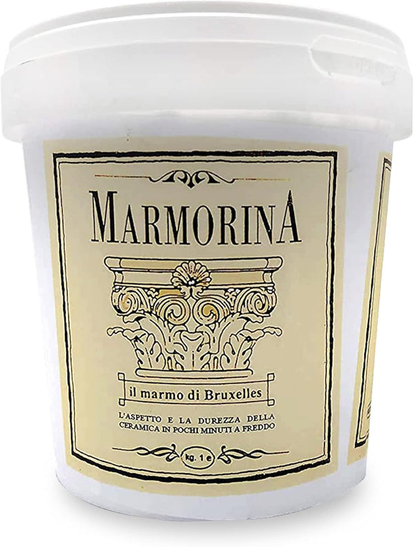 Marmorina bianca 1,000 kg - prodotto in polvere da stemperare in acqua