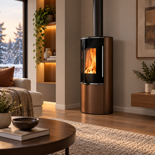 Tally Evo 2 bronzo ambientata in soggiorno — immagine illustrativa