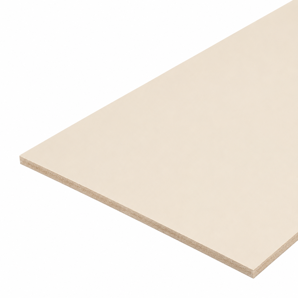 Pannello in MDF 4 mm - verniciato avorio 1 lato - Taglio su misura