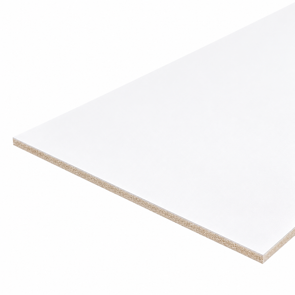 Pannello in MDF 4 mm - verniciato bianco 2 lati - Tagliato su misura