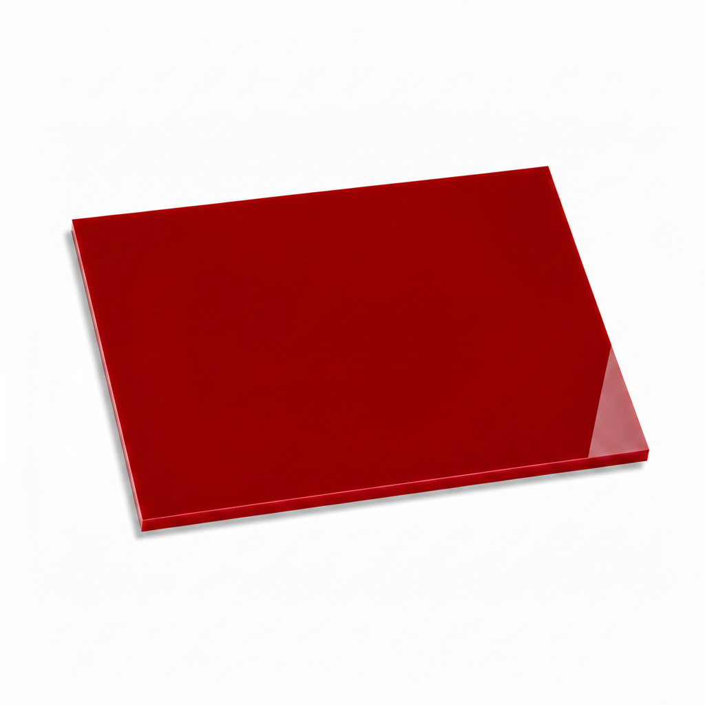 Plexiglass / Acrilico / metacrilato colato Rosso 3mm