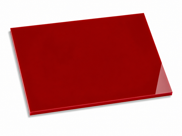 Plexiglass / Acrilico / metacrilato colato Rosso 3mm