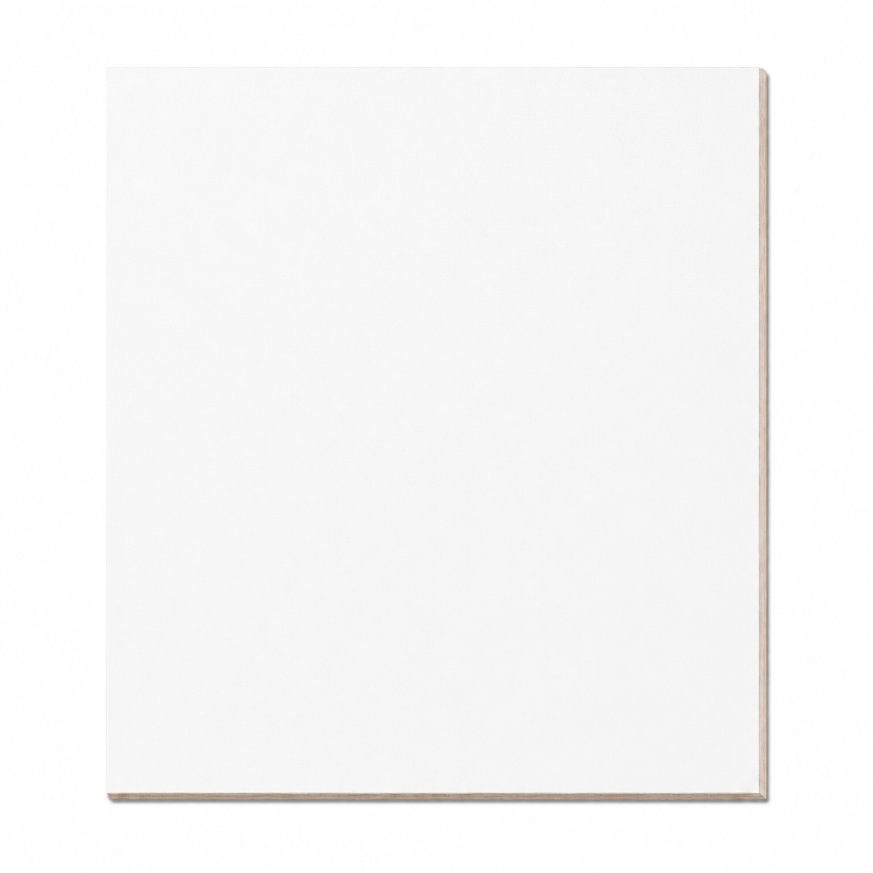 Pannello in MDF 4 mm - verniciato bianco 2 lati - Tagliato su misura