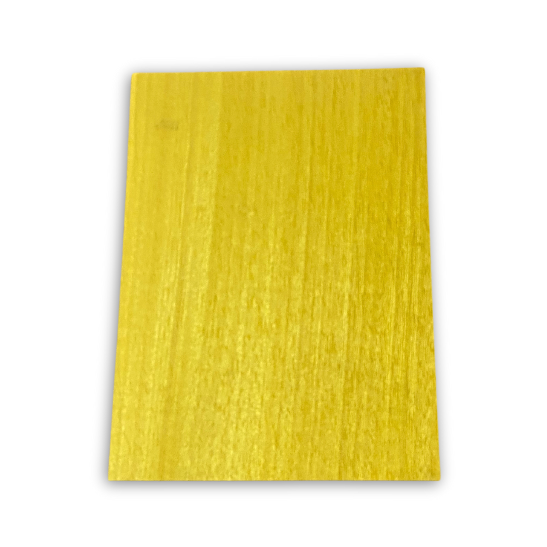 Tranciato / Impiallacciatura naturale tinta per intarsio - Yellow collection