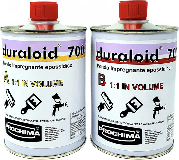 Primer / Fondo epossidico trasparente - Duraloid 7001 - 1,000 kg