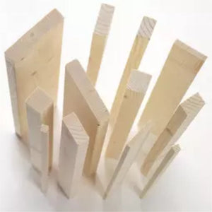 Listelli Legno Massello Abete 40x40 Mm - 4 Pezzi Da 3 Metri Piallati - Foto 12