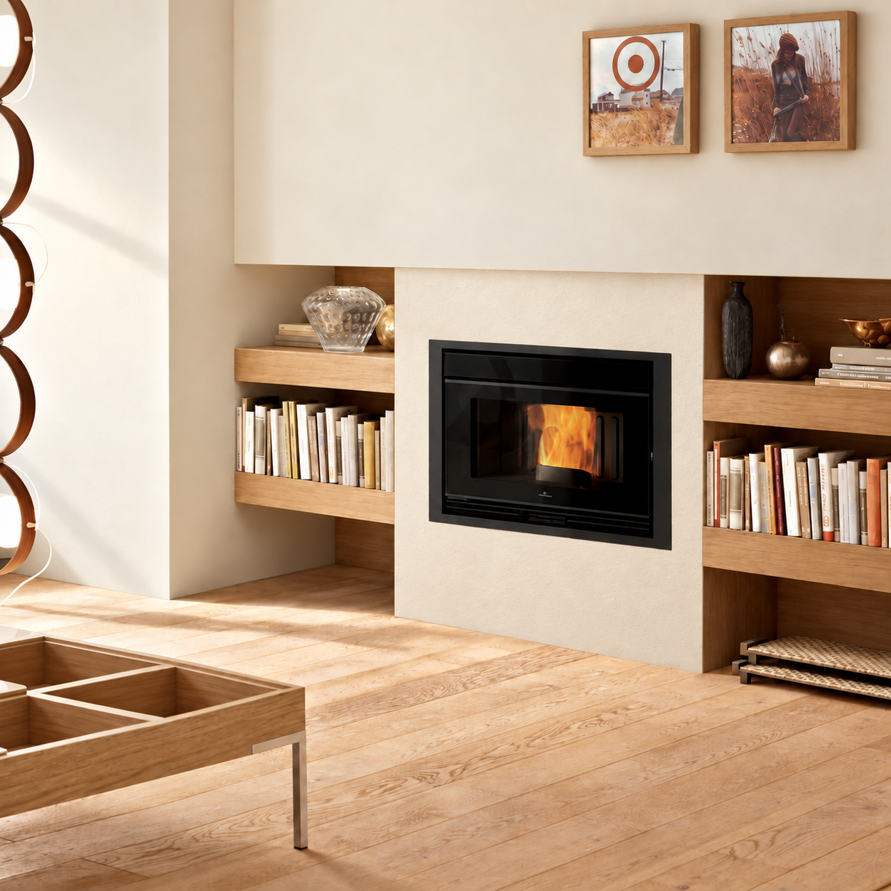 Pellkamin 8 Evo outlet – ambientazione illustrativa da foto Edilkamin