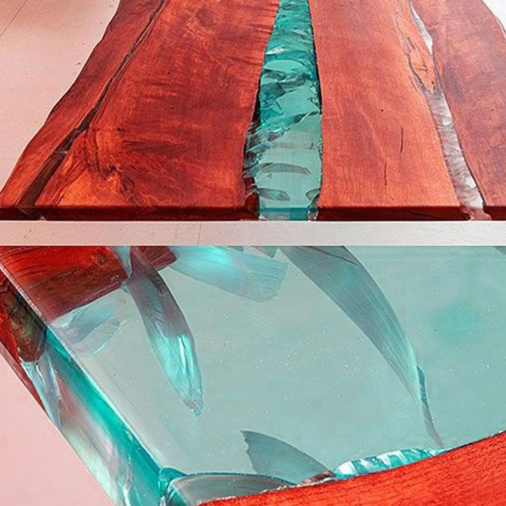 Resina Epossidica – E30 Effetto Acqua - Ultra Trasparente Atossica  per Creazioni Artistiche, Rivestimento Superfici
