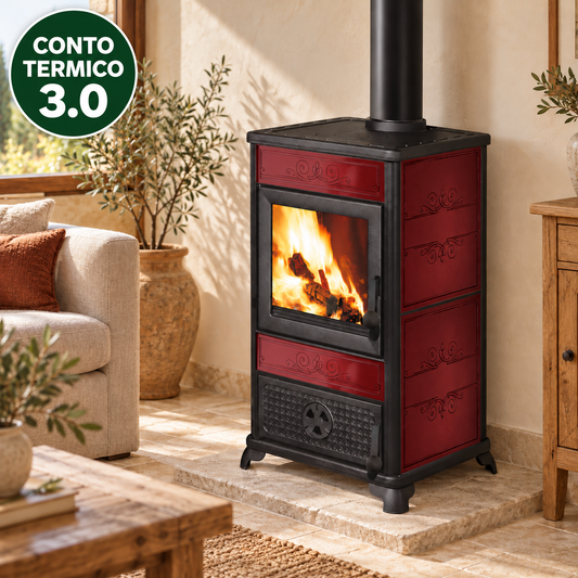 Stufa a legna modello Fancy Evo – Conto Termico 3.0