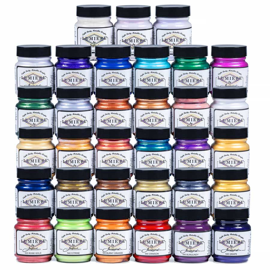 Vernice acrilica Lumiere - Jacquard color - scegli il colore