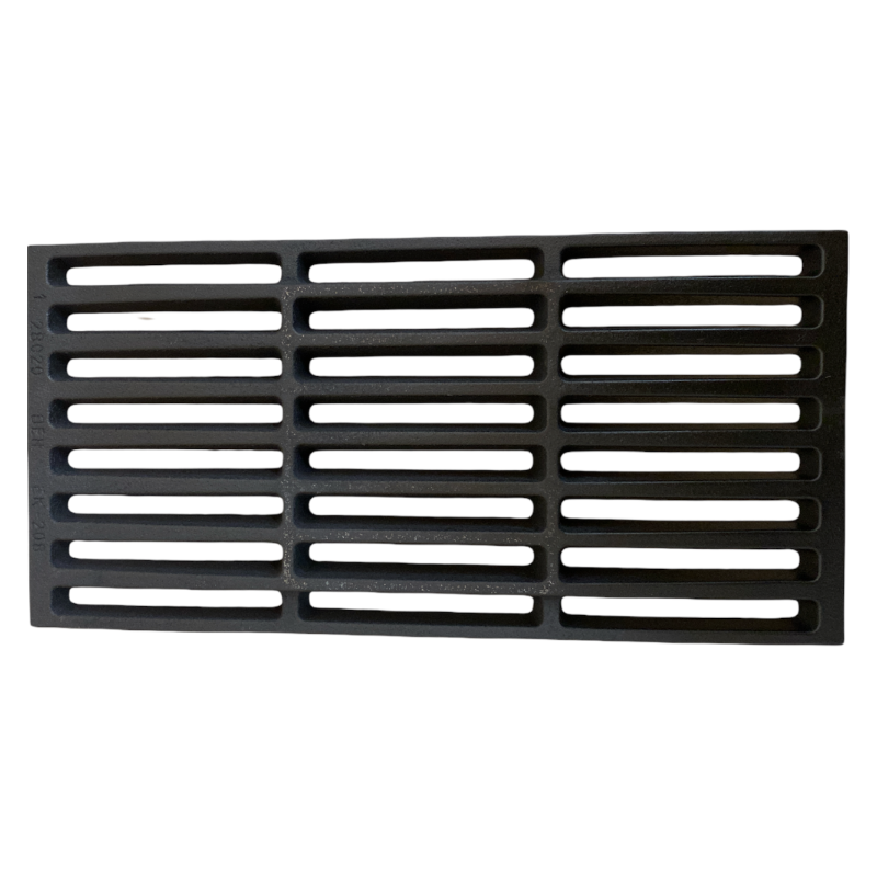 Griglia In Ghisa Per Stufa E Caminetto - Misura 257x157 Mm - K6855